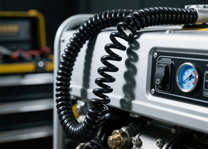 สายต่อสายไฟฟ้า3-core 2.0มม. สายต่อพ่วงแบบ14AWG สายสปริงอัตโนมัติ PVC TPU สายยืดหยุ่นแบบหยิกยาว4เมตรแบบกำหนดเอง - Product Image 3