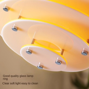 Bauhaus โคมไฟระย้าสไตล์วินเทจแบบย้อนยุคสำหรับร้านอาหารและเกาะสร้างสรรค์สำหรับวิลล่าสำหรับห้องโถงห้องนอนบรรยากาศพระอาทิตย์ตก - Product Image 2