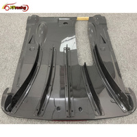 Diffuseur arrière en fibre de carbone de style Nismo avec canards et éclairage LED pour Nissan GTR R35 2012-2022