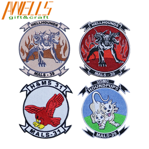 Patch de vêtement personnalisé en chenille brodée, en caoutchouc tissé, avec logo en lettres, à appliquer au fer, pour vêtements rock - Product Image 4