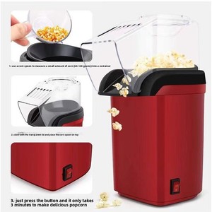 Electric <strong>Popcorn</strong> <strong>Maker</strong> Blowing Mini Hot <strong>Popcorn</strong> Machine 1200W Class a Energy Efficient Household Use Gift Box Packaging - Product Image 2