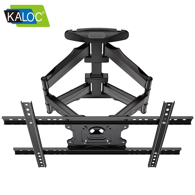 KALOC X8 Fold Down Tv Mount Guangzhou for 32''-70'' 360 Degrees Swivel Full-Motion Lcd Television Tv Wall Mount Bracket