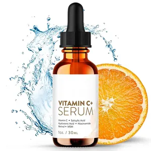 Etiqueta privada OEM 30 ml suero de vitamina C para la cara al por mayor blanqueamiento profesional cuidado de la piel suero de vitamina C