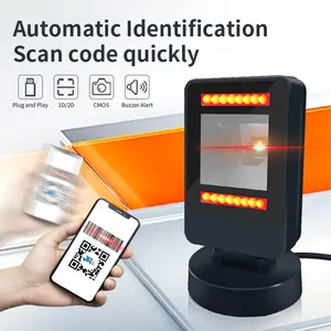 JR T26 Large-angle Desktop Scanner Cash Register Recognition Mobile Phone Scanning Code
