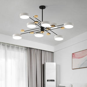 木质北欧豪华花式吊灯家用家具当代室内装饰天花板照明灯具现代 - Product Image 6