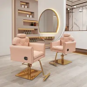 Новое роскошное черное парикмахерское оборудование для укладки стул для педикюра маникюрный салон мебель для ног спа Роскошное кресло для салона красоты
