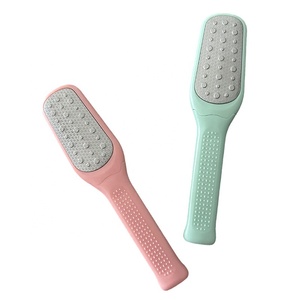 Mới đến da chết loại bỏ Nhẫn Tâm <span class=keywords><strong>scraper</strong></span> 2 trong 1 gót chân chăm sóc bàn chân công cụ chân tập tin - Product Image 2