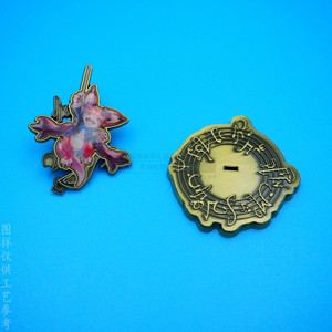 อะคริลิคสแตนดี้ลายอนิเมะ สีทองโบราณ ของตกแต่ง ของขวัญ สำหรับโปรโมชั่นและการโฆษณา - Product Image 4