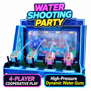 Machine <span class=keywords><strong>de</strong></span> <span class=keywords><strong>jeu</strong></span> vidéo <span class=keywords><strong>de</strong></span> tir aquatique pour 4 joueurs avec écran <span class=keywords><strong>de</strong></span> 65 pouces, <span class=keywords><strong>jeu</strong></span> <span class=keywords><strong>de</strong></span> tir au pistolet à eau avec cabinet étanche - Product Image 4