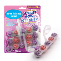 Accrochez le bloc de nettoyage de la cuvette des toilettes avec le service OEM
