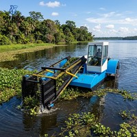 Machine de coupe d'algues aquatiques à capacité personnalisable pour l'élimination des algues dans les réservoirs
