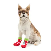 Giày Thể Thao Cho Chó Anty-bẩn Bằng Cotton Giáng Sinh Vớ Mèo Ngoài Trời Cho Thú Cưng Phụ Kiện Thú Cưng