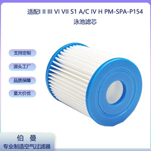 Berman Filter Swimming <b>Pool</b> Filter Cartridge I II III VII S1 PM SPA P154 AC Antibacterial Version - Product Image 5