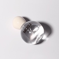 Capuchon en forme de galet Luxe en stock Flacon de parfum en verre irrégulier de 30ml en forme de goutte