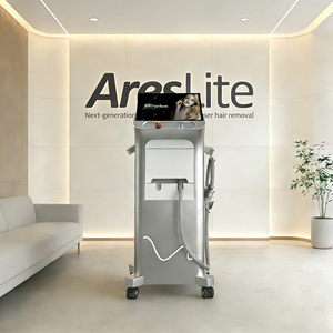 Machine professionnelle d'épilation au laser à diode pour usage commercial, garantit des résultats permanents sans <span class=keywords><strong>douleur</strong></span> avec refroidissement par IA et DCS. - Product Image 1