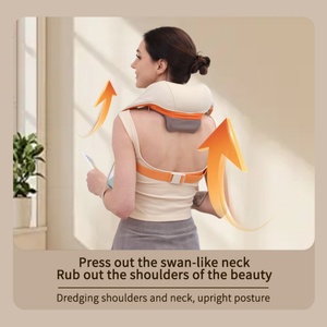 เครื่องนวดคอแบบพกพา ชาร์จไฟได้ ไร้สาย บรรเทาอาการปวดไหล่และคอ - Product Image 2