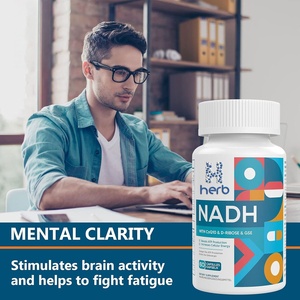 Cápsulas de suplementos herbales ODM/OEM NAD + de etiqueta privada para la salud del cabello - Product Image 5