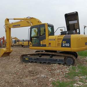 Excavatrices Komatsu PC210 d'occasion de haute qualité à un prix avec moteur central et composants de pompe - Product Image 5