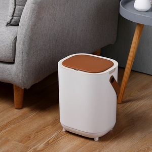 Cubo de basura con sensor inteligente, 16L, gran capacidad, con tapa, para sala de estar, cocina, baño, uso doméstico - Product Image 5