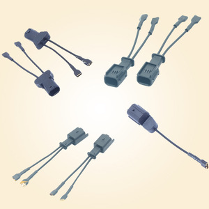 Arnés de cableado para bocina eléctrica, 12V, IP65, negro, para Hyundai, BMW, Honda, Toyota, Volkswagen, conector para bocina de coche - Product Image 1