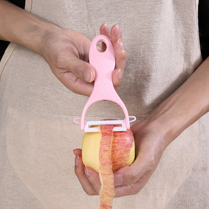Multifunctional Ceramic Peeler For Fruit Vegetable Kitchen Tool With Sharp Blade Easy To Use Hand Wash Only - Product Image 2
