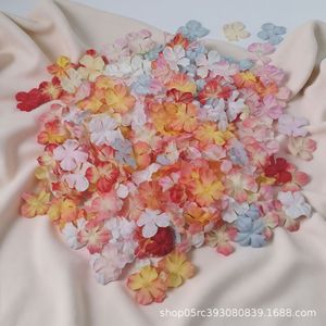 Silk Hydrangea Flower <b>Petals</b> 4.3 Cm Embossed Single Branch For Shoe Decorations - Product Image 3