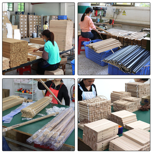 בסדר גמור גימורים טיק מסגרת פוסטר מגנטית עץ עם בד לוח שנה בד בד בד דפוס מותאם אישית קיר - Product Image 6