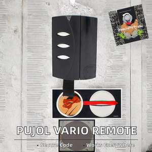Télécommande <span class=keywords><strong>de</strong></span> <span class=keywords><strong>porte</strong></span> <span class=keywords><strong>de</strong></span> <span class=keywords><strong>garage</strong></span> PUJOL VARIO 433,92 MHz, code roulant, fonction automatique, compatible avec les transmetteurs universels <span class=keywords><strong>de</strong></span> clé <span class=keywords><strong>de</strong></span> portail - Product Image 2