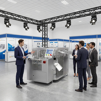 GDS200B-06 Multifunktionale 6-Stationen Automatische Getränke-Flüssigkeitspumpe für Vorgefertigte Ausgießbeutel zum Befüllen, Verschließen und Versiegeln