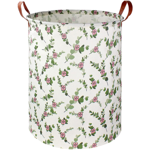 Fabric Large Capacity <b>Foldable</b> Dirty Clothes Storage <b>Basket</b> for Household Bathroom-Durable Eco-Friendly 37x25x32cm - Product Image 1