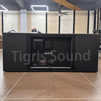 SUB 9029-AS Caisson de basses actif double de 19 pouces haute puissance pour les répétitions de fanfare ou les concerts de grande envergure