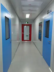 GMP Facility Cleanrooms For Industry Cleanroom System Clean Room Pvc Floor Turnkey Services Modular System Grow Rooms Indoor