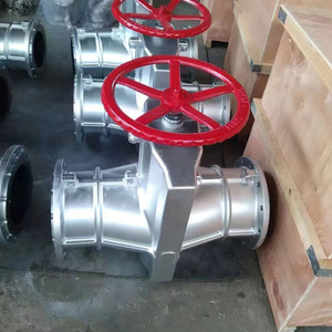 Vanne à pince en fonte d'aluminium résistante à la corrosion Shiteng GJ41X-10 DN100 avec doublure en caoutchouc pour tuyau de contrôle, taille 100 mm - Product Image 3