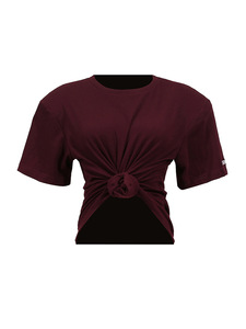 T-shirt Femme Style Décontracté Nouvelle Collection Été 2026 Col Rond Couleur Unie Design Minimaliste Coupe Ajustée - Product Image 5