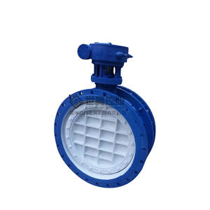 วาล์วผีเสื้อไฟฟ้าแบบมีหน้าแปลนสแตนเลส D671X/W-16P ทนความร้อนสูง แบบสองชั้น สามชั้น  ซีลแข็งแบบเอ็กเซนตริก - Product Image 3