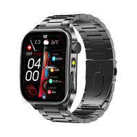 Reloj Inteligente E810 con ECG, Pantalla AMOLED de 1.95 Pulgadas, Monitorización de Frecuencia Cardíaca, Temperatura Corporal, Estado de Ánimo y Fatiga, Rastreador de Actividad Física