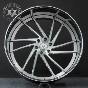 Viaol Customized 2-pce Polish Chrome Deep Dish Lip 18 19 20 21 22 23 24 Inch Forged Truck Wheels Car Rims <strong>FFit</strong> for 1500 Chevy - Product Image 2