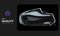 Feux arrière Veidt adaptés à la BMW Série 2 F22, modification de l'assemblage des feux arrière, LED à effet d'écailles de dragon, feux de circulation diurne, clignotants à flux