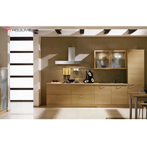 Muebles de Cocina Económicos de Fábrica con Fregadero y Grifo, Diseño Moderno para Hoteles, <span class=keywords><strong>Color</strong></span> de Puerta Personalizable - Product Image 2