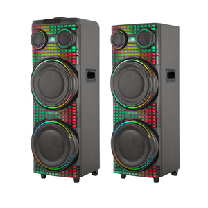 2024 thiết kế mới ngoài trời di động 2.0 rạp hát tại nhà hệ thống đôi 12 inch loa siêu trầm Bluetooth Karaoke bên tốt nhất DJ Hộp loa - Product Image 1