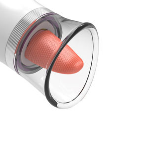 USB şarj edilebilir 3 emme + 7 titreşim yalama seks oyuncakları tam su geçirmez dil vajina Sucking vibratör - Product Image 3