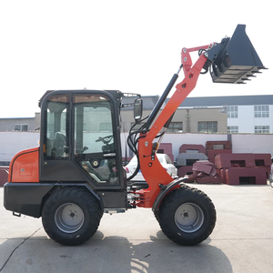 Gratis pengiriman Diesel empat roda penggerak pemuat mesin konstruksi ujung depan pemuat roda mesin roda Diesel kecil - Product Image 2