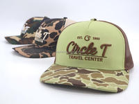 Casquette de baseball 6 panneaux personnalisée avec patch en cuir brodé, confortable et respirante, en maille, pour sports de plein air – Grande Vente