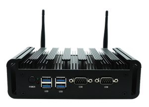 Mini-ordinateur industriel en boîtier aluminium, 8e génération Intel i3-8145U, i5-8260U, <span class=keywords><strong>i7</strong></span>-<span class=keywords><strong>8559U</strong></span>, triple écran 4K, Windows, Ubuntu, mini serveur - Product Image 3