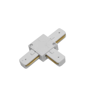 Connecteur en T blanc 2 fils 1,5x6,5x9,5 cm - idéal pour les connexions électriques dans les installations domestiques et de bricolage. - Product Image 1