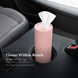 <b>Pink</b> Car <b>Tissue</b> Box 1 Ply Facial <b>Tissue</b> Easy Single Hand Pull 18x20cm - Product Image 6