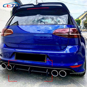 Lame de pare-choc arrière pour VW <span class=keywords><strong>Golf</strong></span> 7R MK7 <span class=keywords><strong>R</strong></span> 2013-2016 - Product Image 6