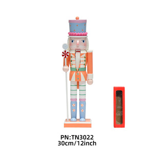 Nuevo <span class=keywords><strong>Cascanueces</strong></span> de madera Adornos navideños Decoración Suministros de decoración navideña <span class=keywords><strong>Cascanueces</strong></span> navideño - Product Image 4