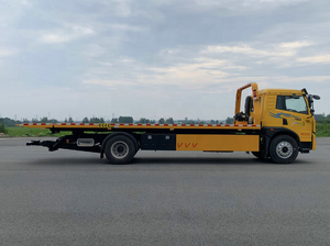 <span class=keywords><strong>Camion</strong></span> de dépannage à plateau FAW Dragon V avec treuil de 8 à 10 tonnes, bras de remorquage arrière de 8 à 10 tonnes, empattement de 5700 mm, moteur Weichai 220 CV - Product Image 3