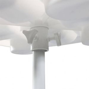 Outdoor Beach Umbrella Cup Holder <b>Plastic</b> <b>Tray</b> With Slots For Cups Phone Tools Accessory - Product Image 3